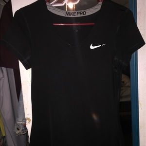 Small Black Nike Dri-Fit T